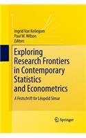 Exploring Research Frontiers in Contemporary Statistics and Econometrics