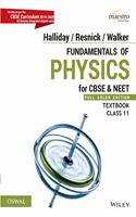 Fundamentals of Physics Cbse Class 11 (Cbse & Neet)