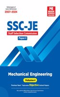 SSC-JE: Mechanical Engineering 2025- Previous Year Objective Solved Paper-1 Volume-1
