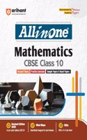 Arihant All in One Mathematics Class 10 for CBSE Exams 2025-26 | Revised Edition as per latest syllabus | Simplified Theory, All Types of Exam Pattern Questions, CBQs, Sample Question Papers, Mind Maps, Topic & Chapter Exercises, Activities, Board