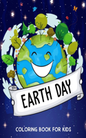 Earth Day Coloring Book for Kids
