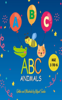 ABC Animals: Early Stage Reading Book
