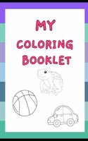 my coloring booklet