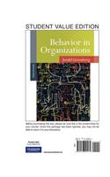 Behavior in Organizations