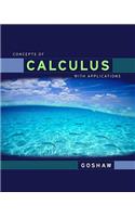 Concepts of Calculus with Applicationsd Edition Value Package (Includes Mylab Math/Mylab Statistics Student Access)