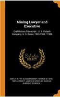 Mining Lawyer and Executive