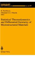 Statistical Thermodynamics and Differential Geometry of Microstructured Materials