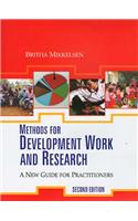 Methods for Development Work and Research: A New Guide for Practitioners
