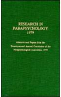 Research in Parapsychology 1979