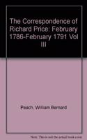 The Correspondence of Richard Price, Volume III