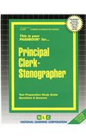 Principal Clerk-Stenographer