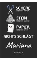 Nichts schlägt - Mariana - Notizbuch