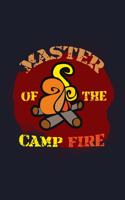 Master Of The Campfire: Blank Paper Sketch Book - Artist Sketch Pad Journal for Sketching, Doodling, Drawing, Painting or Writing