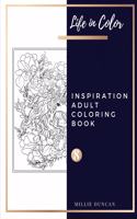 INSPIRATION ADULT COLORING BOOK (Book 8)