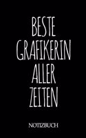 Beste Grafikerin Aller Zeiten Notizbuch
