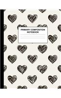 Primary Composition Notebook: Preschool, Kinder, 1st and 2nd Grade Writing Journal School Exercise Workbook with Picture and Drawing Space - Superb Handwriting Practice Book for 