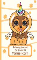 Primary Journal For Grades K-2 Yorkie - Icorn
