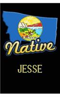 Montana Native Jesse: College Ruled Composition Book