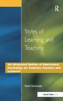 Styles of Learning and Teaching