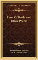 Lines of Battle and Other Poems