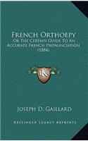 French Orthoepy