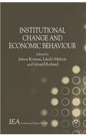 Institutional Change and Economic Behaviour