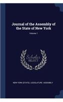 Journal of the Assembly of the State of New York; Volume 1