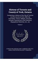 History of Toronto and County of York, Ontario