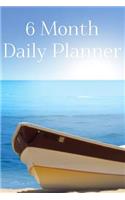 6 Month Daily Planner Beach