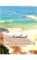 Notebook - Large Size - 100 pages - Only Sea Collection