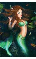 Lilypond Maiden Notebook: (69 Fantasy 150 Lined)