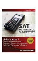 SAT Math Level 1 (subject test)