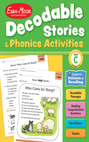 Decodable Stories and Phonics Activities, Level C, Grade 1 - 2 Workbook