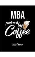 Mba Powered By Coffee 2020 Planner