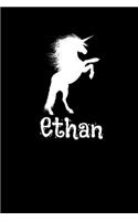 Ethan (Unicorn Notebook/Journal) Size (6"X9",120 Pages)