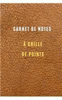 Carnet de Notes à grille de points format 6 x 9 105 pages Journal Pointillé avec Couverture élégante
