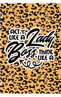 Act Like A Lady Think Like A Boss