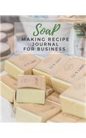 Soap Making Recipe Journal For Business
