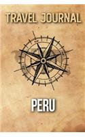 Travel Journal Peru