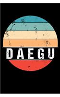 Daegu: 100 Pages 6 'x 9' - Travel Journal or Notebook