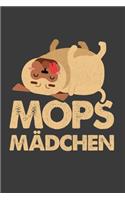 Mops Mädchen: Jahres-Kalender für das Jahr 2020 Terminplaner für Hunde-Fans Organizer