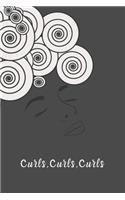 Curls, Curls, Curls Notebook