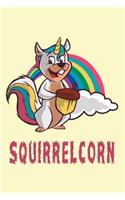Squirrel Unicorn Notebook