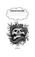 Skull Snake Composition Book