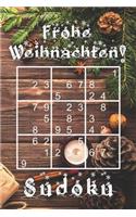 Frohe Weihnachten - Sudoku: 330 knifflige Rätsel mittel - schwer - experte Mit Lösungen und Anleitung Reisegröße ca. DIN A5 Für Kenner und Könner