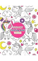 Unicorn Coloring Book Toddler