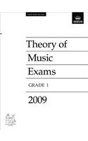 Theory of Music Exams, Grade 1, 2009