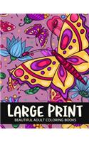 Beautiful Adult Coloring Books Large Print