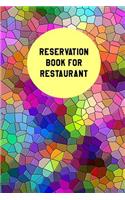 Reservation Book For Restaurant