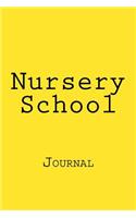 Nursery School: Journal